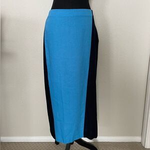 NWT Zara Colorblock Midi Skirt
